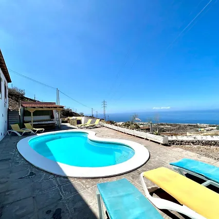Casa Vista Al Mar,piscina Compartida,wifi Y Jardin En Hébergement de vacances Guía de Isora